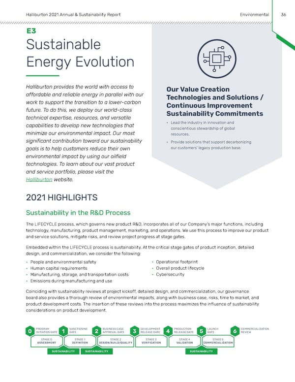 Annual & Sustainability Report | Halliburton - Page 35
