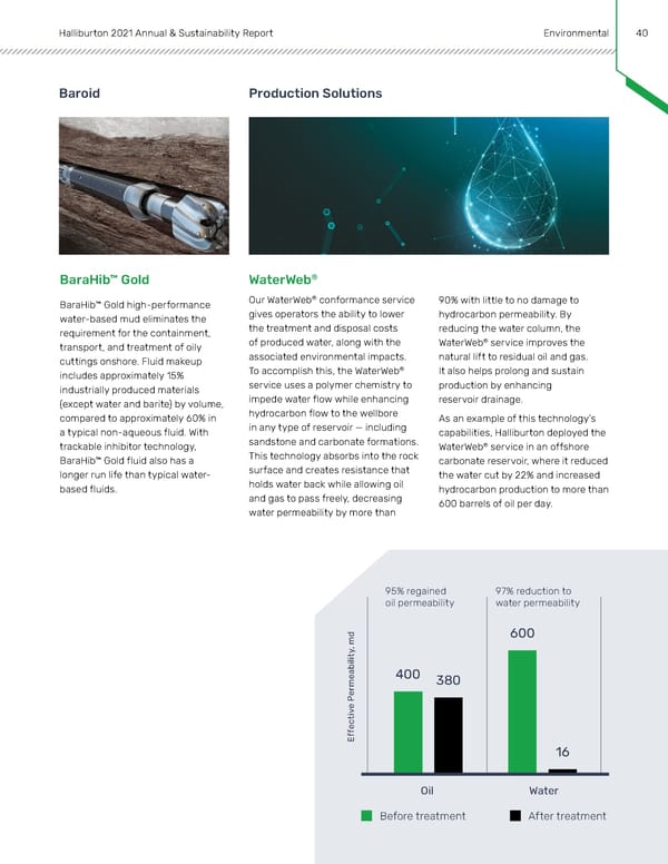 Annual & Sustainability Report | Halliburton - Page 39