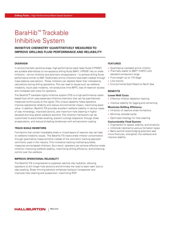 BaraHib Trackable Inhibitive System - Page 1